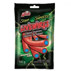 Tosuta Livewires Sour Strawberry Assorted Candy