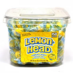 Ferrara Candy Co. Lemonheads 150 Count Tub Bulk