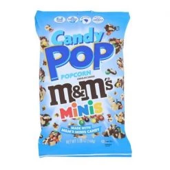 Snack Pop Candy Pop Popcorn M&M's Mini's Novelty Candy