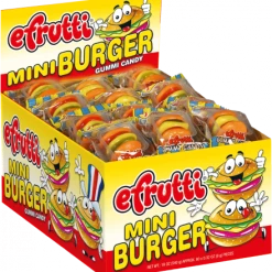 Gummies Efruitti Mini Hamburgers