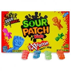 Mondelez Sour Patch Kids Extreme Candy Theatre Box Gummies