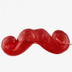 Candy Floss Land Giant Gummy Mustache On A Stick