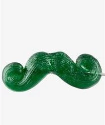 Candy Floss Land Giant Gummy Mustache On A Stick