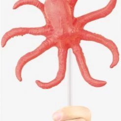 Candy Floss Land Blue Candy Gummy Octopus On A Stick