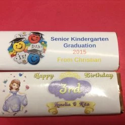 Candy Floss Land Customized Chocolate Bars Chocolates