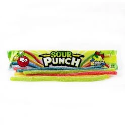 Candy Floss Land Sour Punch RainBow Straws