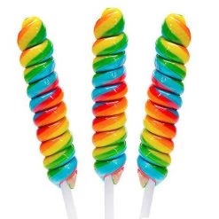 YumJunkie Assorted Candy Unicorn Twist Pops Rainbow
