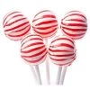 YumJunkie Sassy Spheres 1" Red Lollipops