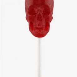 Candy Floss Land Gummy Skull On A Stick