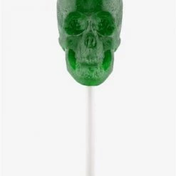 Candy Floss Land Gummy Skull On A Stick