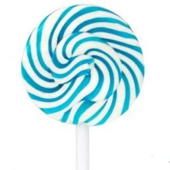 YumJunkie Blue Candy Squiggly Pops