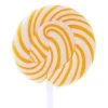 YumJunkie Mini Whirly Pops Orange Lollipops