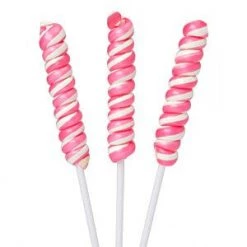 YumJunkie Tesla's Twist Pops Pink