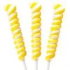 YumJunkie Lollipops Tesla's Twist Pops Yellow