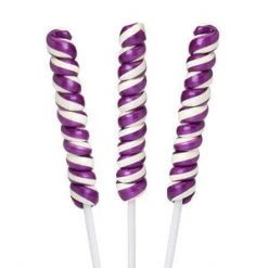 YumJunkie Lollipops Tesla's Twist Pops Purple