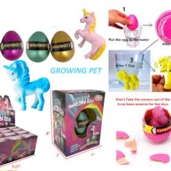 Candyflossland Unicorn Growing Pet Egg Loot Bags And Party Favours