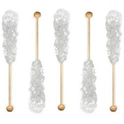Dryden & Palmer Rock Candy On A Stick White Bulk