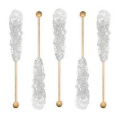 Dryden & Palmer Rock Candy On A Stick White Bulk